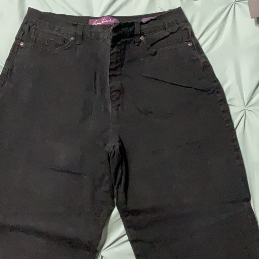 Color: black slightly faded